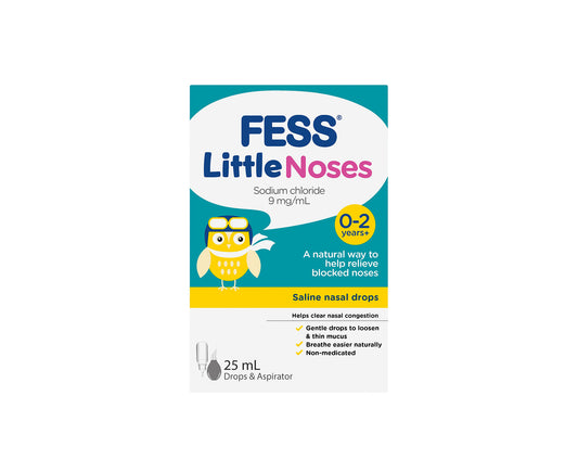 Fess Little Noses 0-2 Years+ Drop and Aspirator 25mL