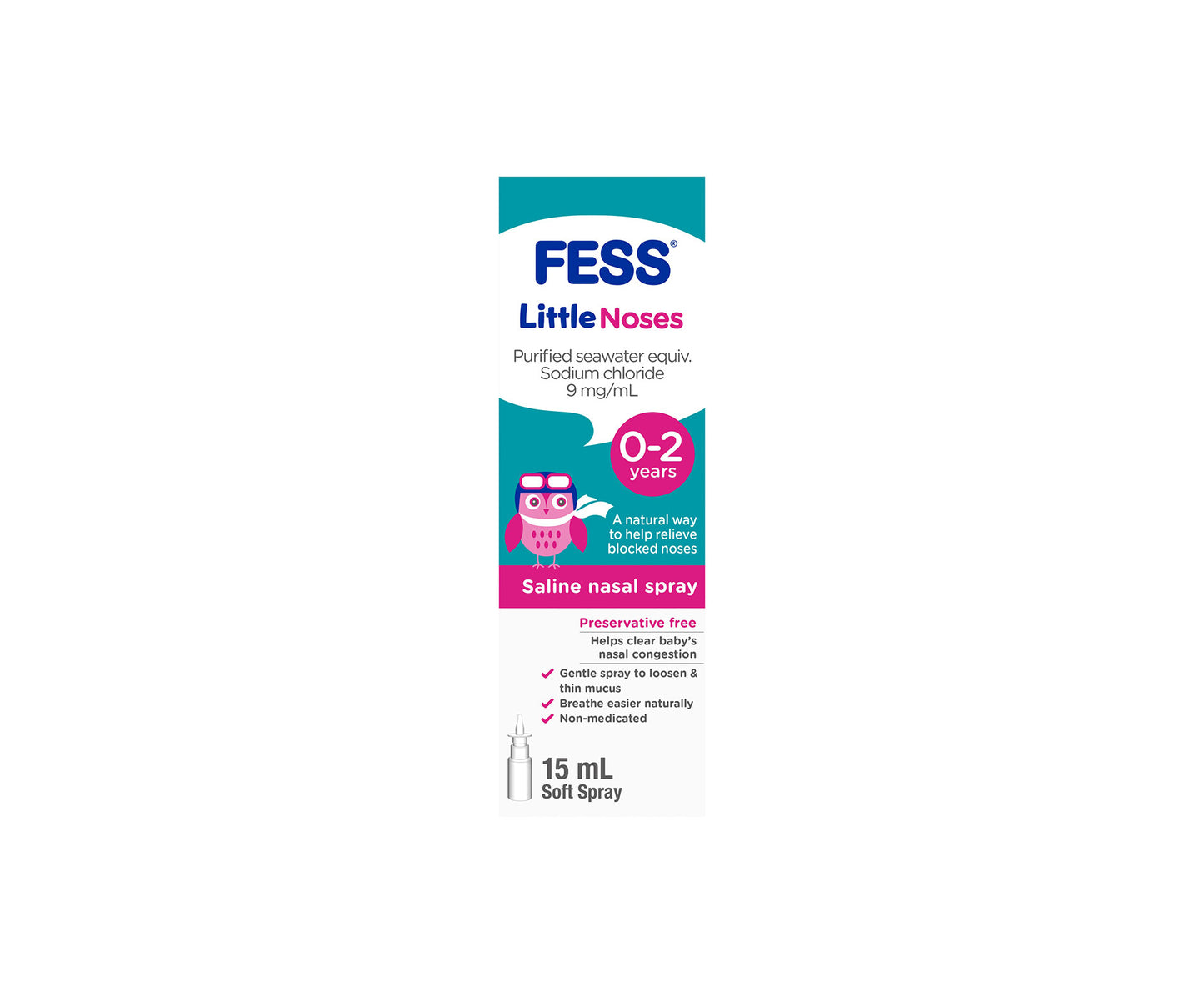 Fess Little Noses Nasal Spray 15mL