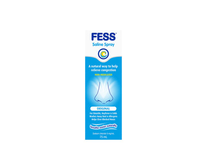 Fess Nasal Saline Spray 75mL