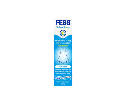 Fess Nasal Saline Spray Original 30mL