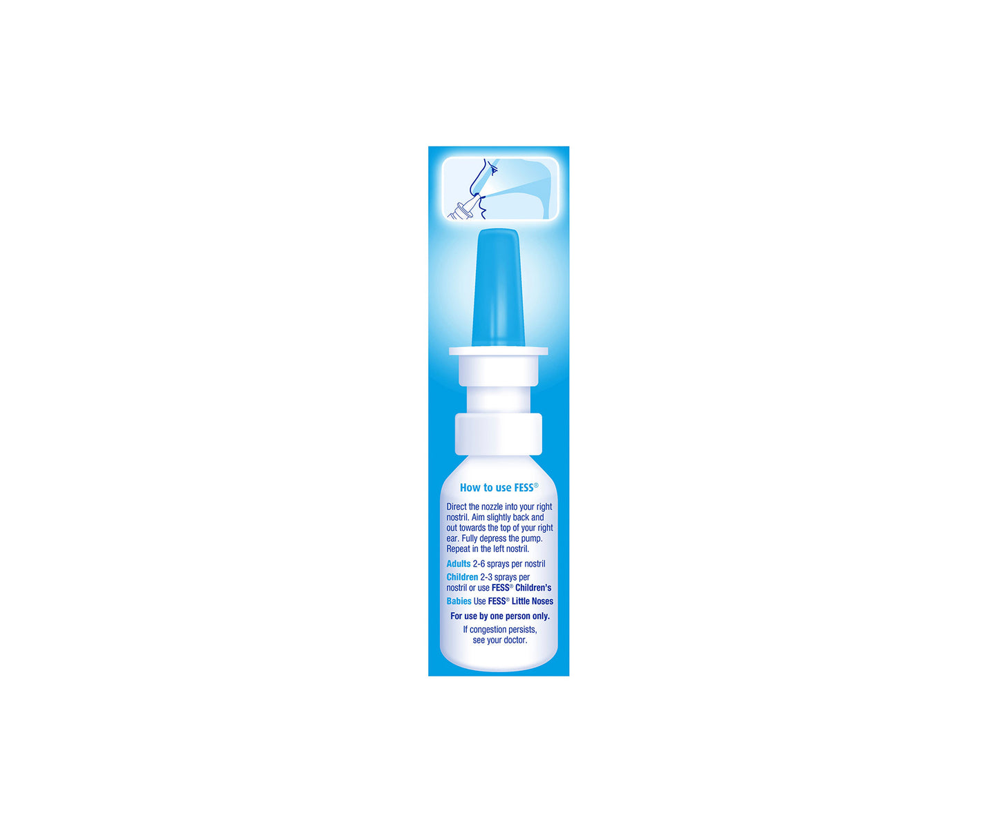 Fess Nasal Saline Spray Original