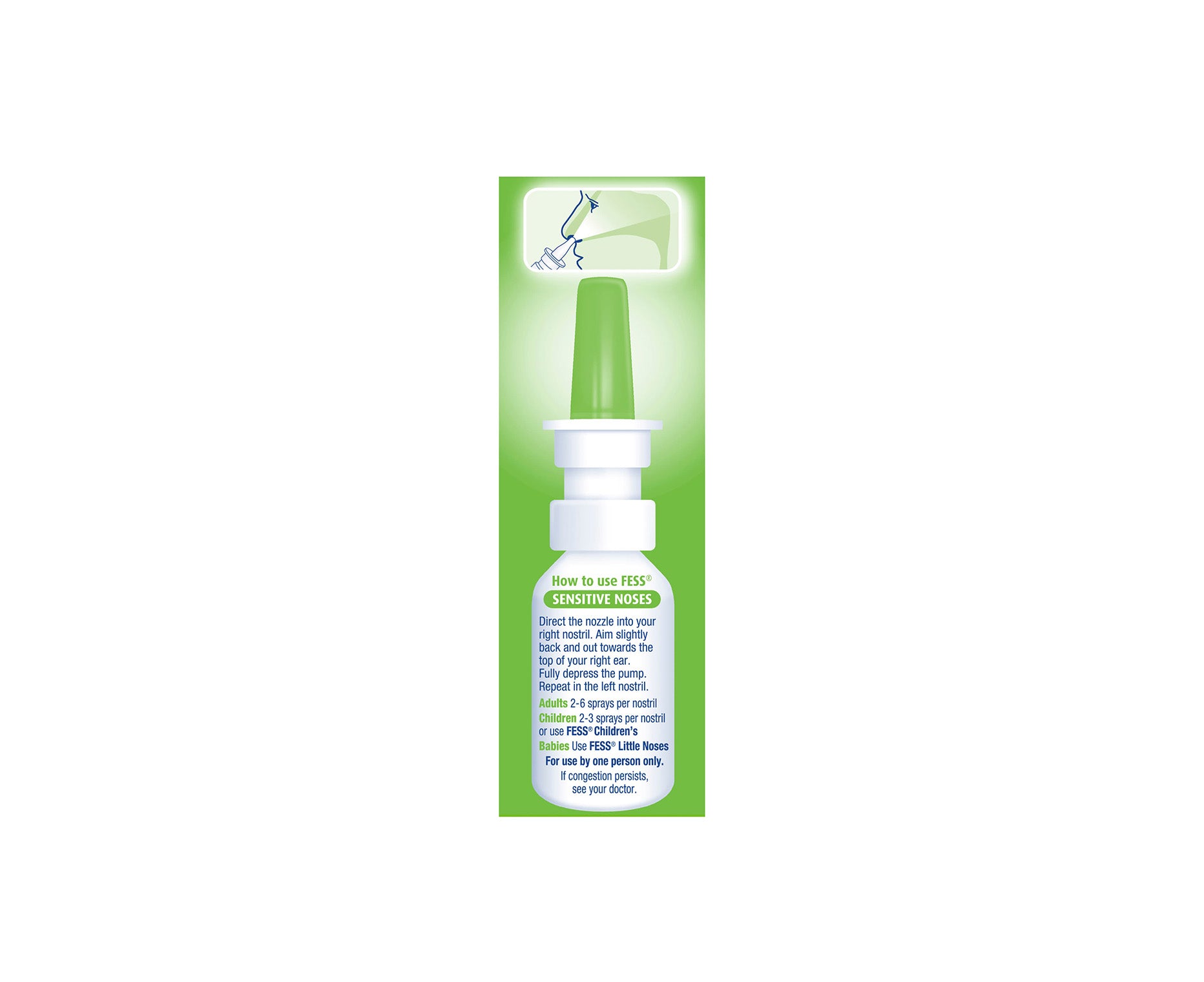 Fess Sensitive Noses Nasal Spray 30mL