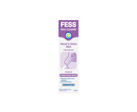 Fess Sinus-Cleanse Congestion Relief Nasal & Sinus Mist 100mL