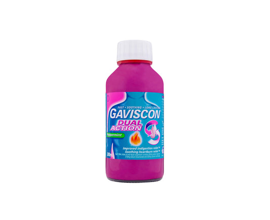 Gaviscon Dual Action Peppermint Liquid 300mL