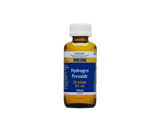 Goldx Hydrogen Peroxide 6% 100mL