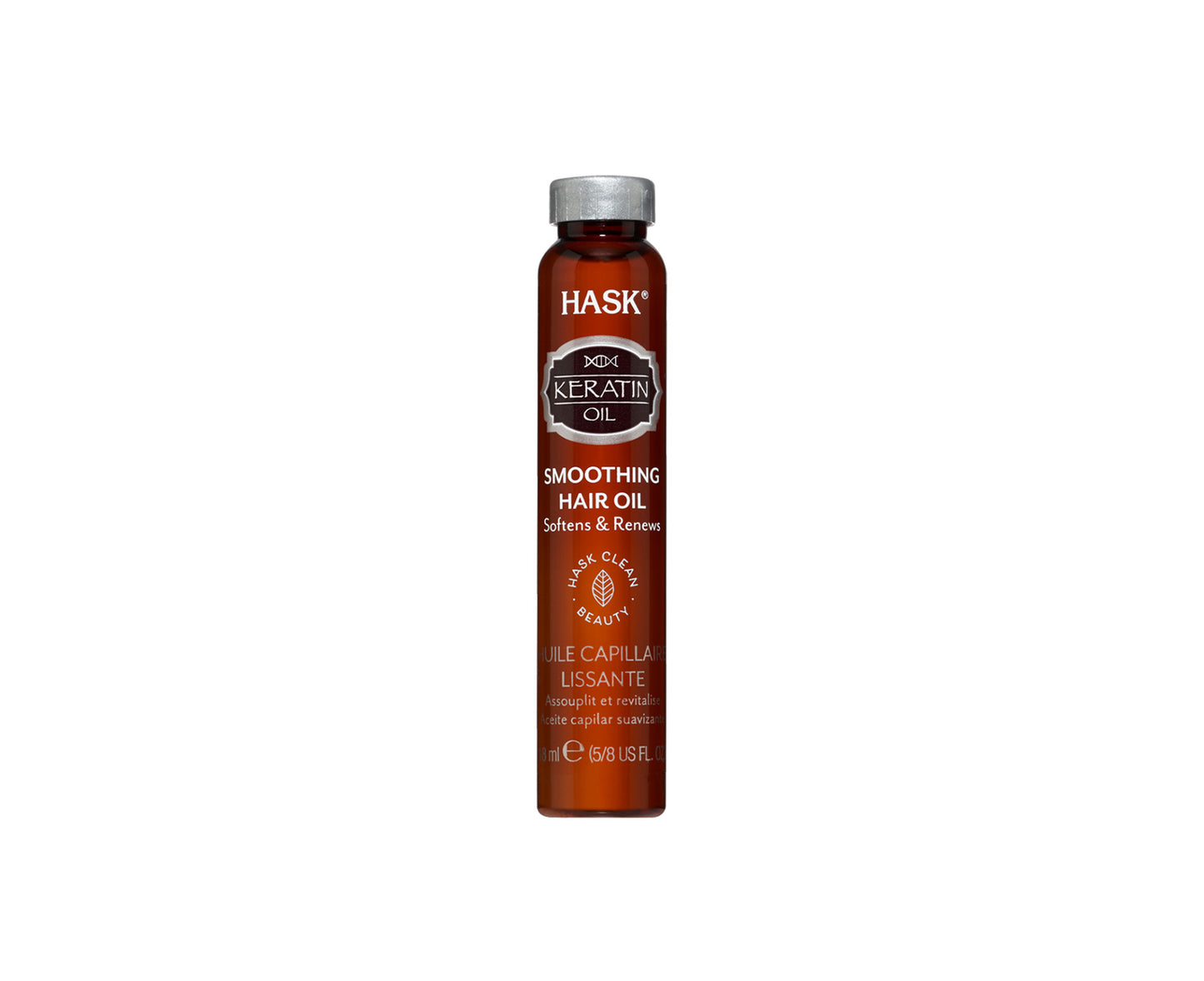 Hask Keratin Protein Smoothing Hair Oil 18mL