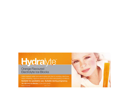 Hydralyte Ice Block Orange 16