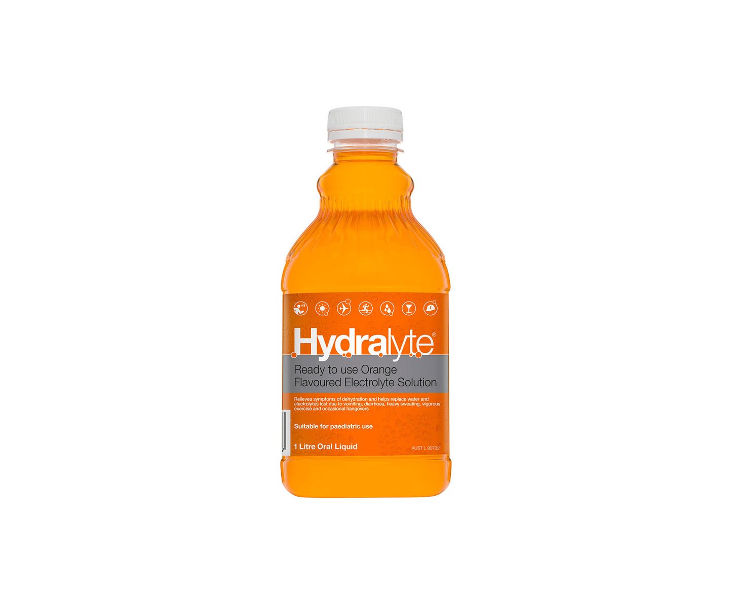 Hydralyte Electrolyte Liquid Orange 1L