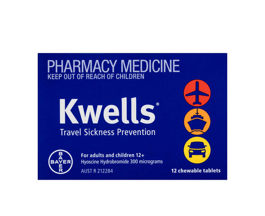 Kwells Adult 300mg Tablets 12