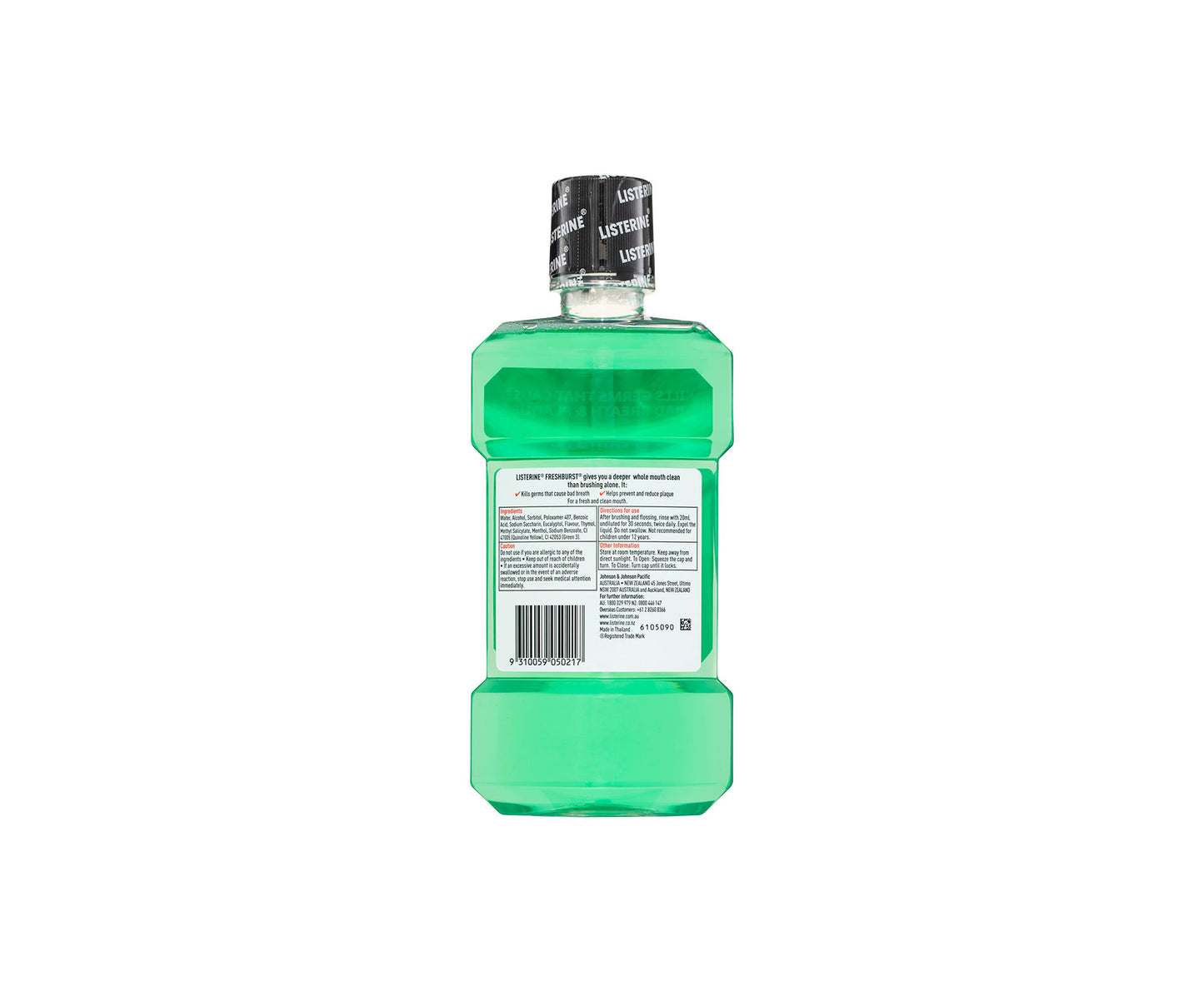Listerine Freshburst Mouthwash 500mL