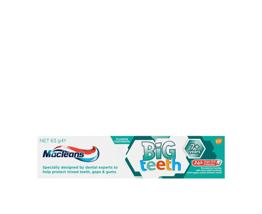 Macleans Big Teeth Toothpaste 7+ Years 63g