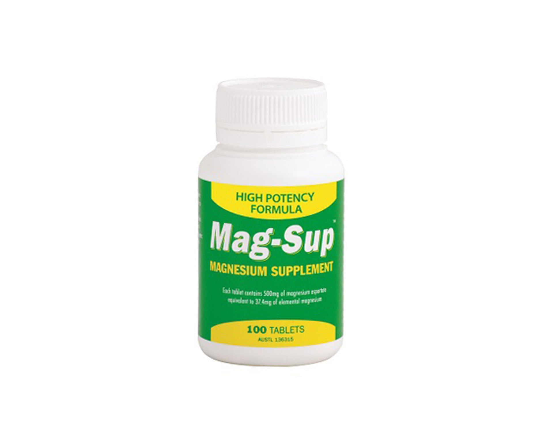 Magup Mag-Sup 500mg Tablets 100