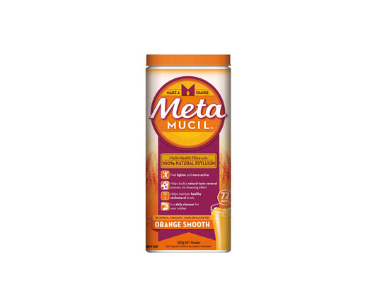 Metamucil Smooth Orange 72 Dose 425g