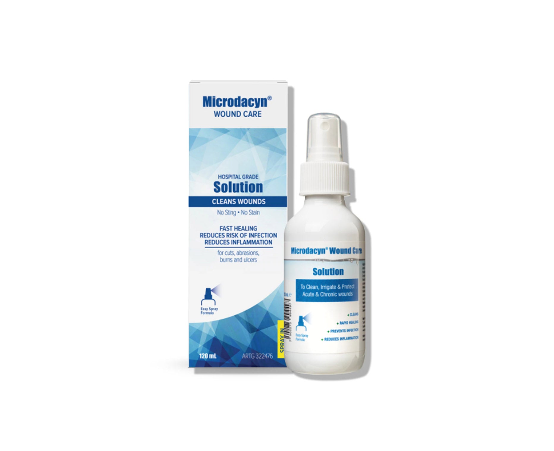 Microdacyn Inyectable Microdacyn Woundcare Solution 120ml | Zenith Pharmacy