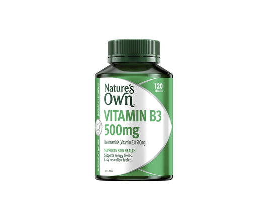 Nature's Own Vitamin B3 500mg Tablets 120