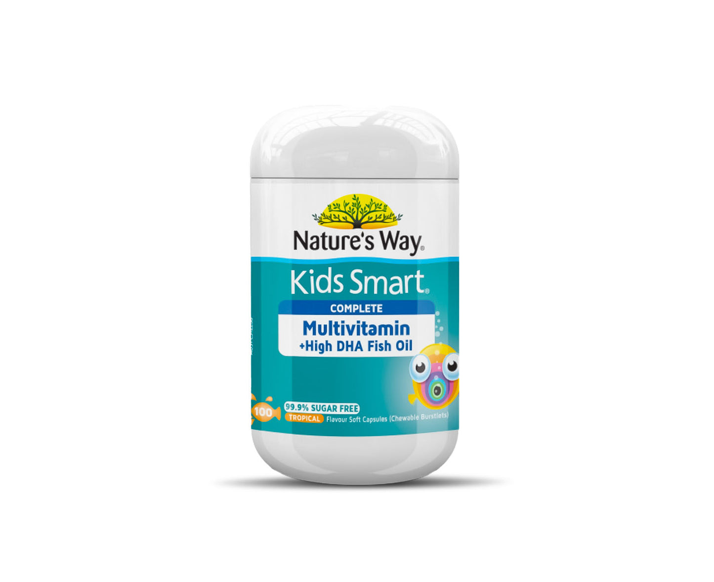 Nature's Way Kids Smart Complete Multivitamin + Fish Oil Burstlets 50