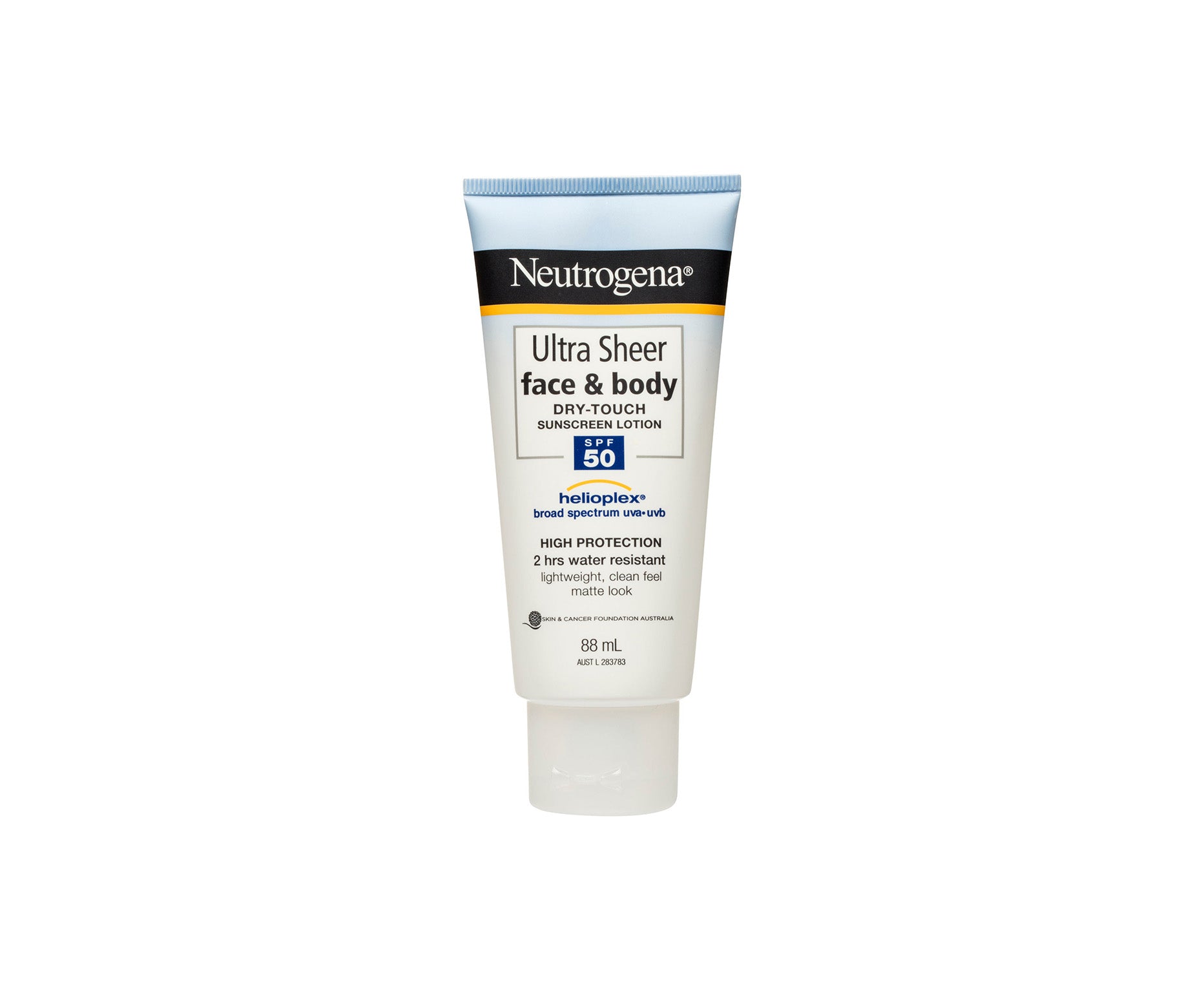 Neutrogena Ultra Sheer Face & Body Sunscreen Lotion SPF50+ 88mL ...