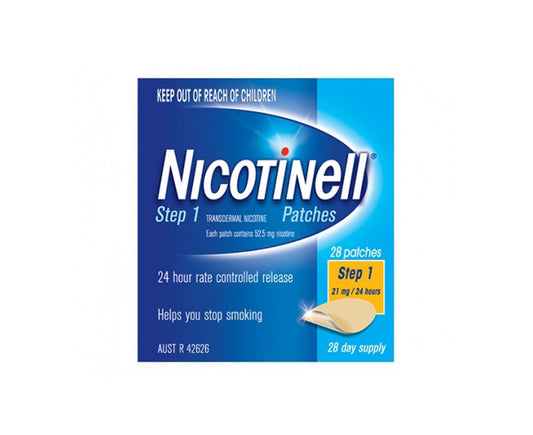 Nicotinell Patch 21mg Step 1 28 Pack