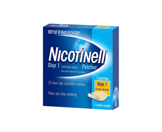 Nicotinell Patch Step 1 21mg Transdermal Patches 7
