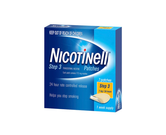 Nicotinell Patch 7mg Step 3 7 Pack