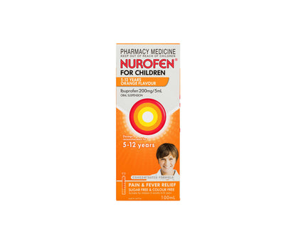 Nurofen Children 5-12 Years Orange 100mL