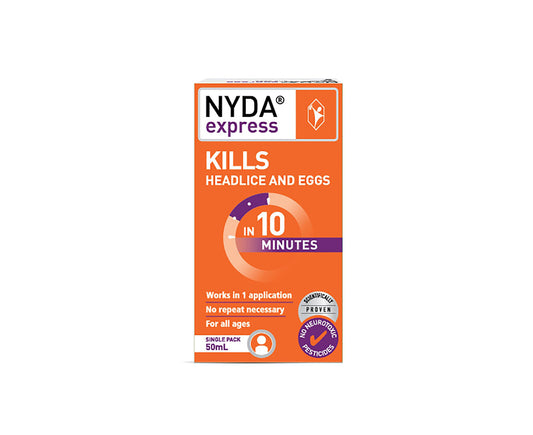 Brauer NYDA Express Head Lice Treatment 50mL