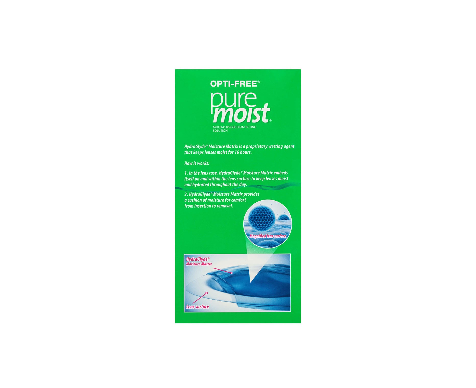 Opti-Free Puremoist Contact Solution