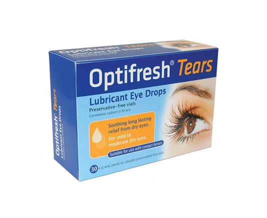 Optifresh Tears Eye Drops 0.4mL 30
