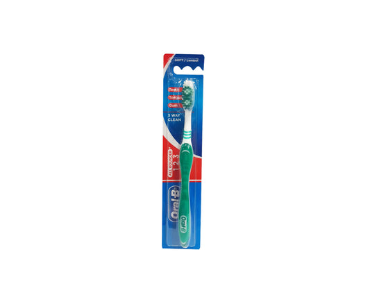 Oral B All Rounder 123 Toothbrush Soft 1 Pack