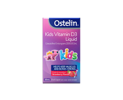 Ostelin Kids Vitamin D3 Liquid 20mL