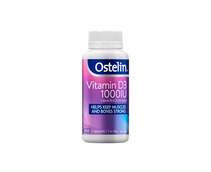 Ostelin Vitamin D3 1000IU Capsules 250