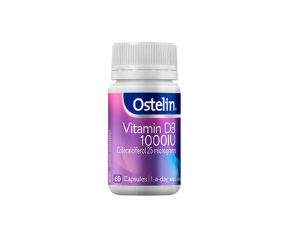 Ostelin Vitamin D3 1000IU Capsules 60