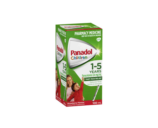 Panadol Children 1-5 Years Strawberry 100mL