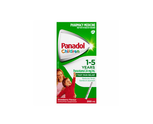 Panadol Children 1-5 Years Strawberry 200mL