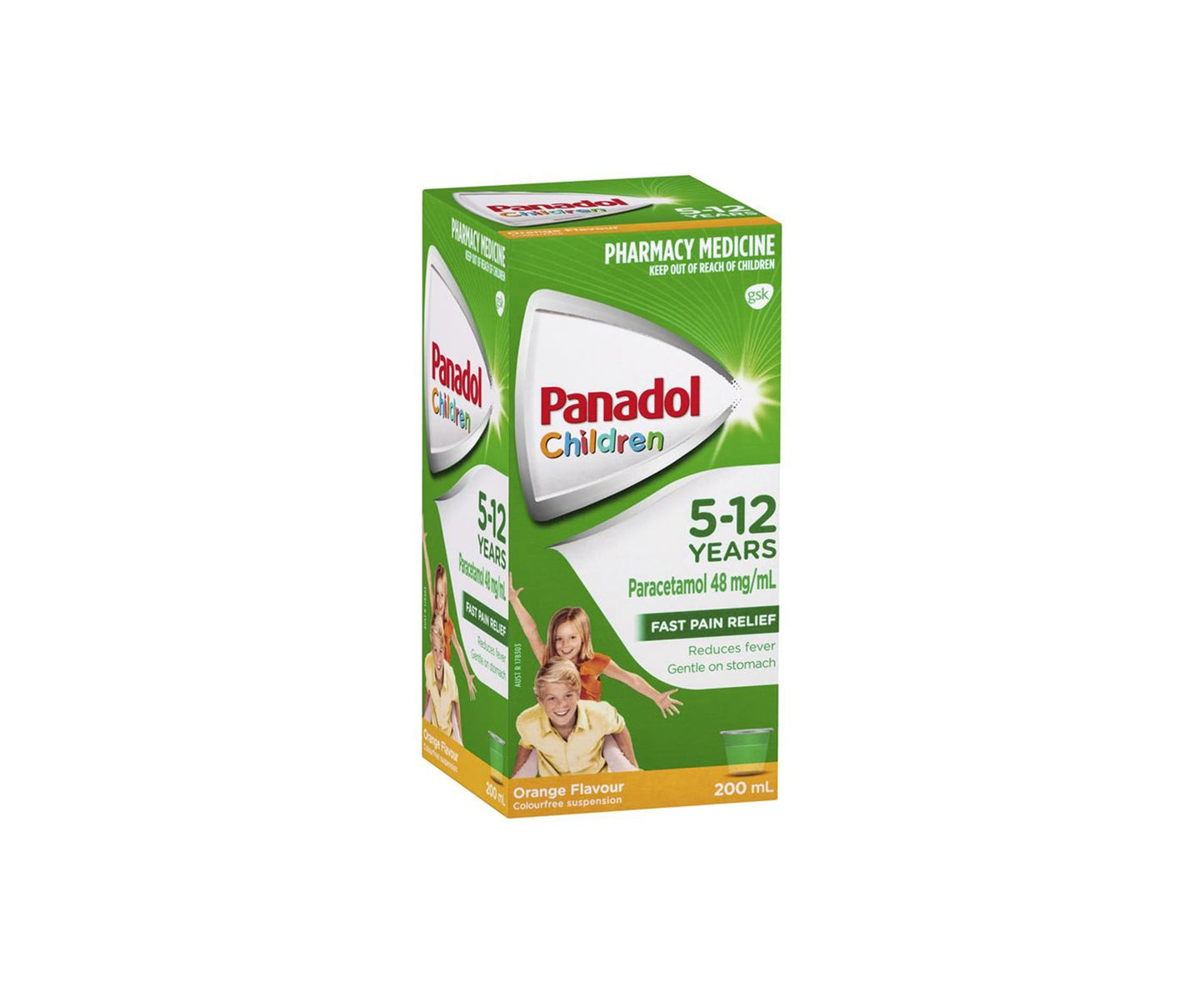 Panadol Children 5-12 Years Orange 200mL