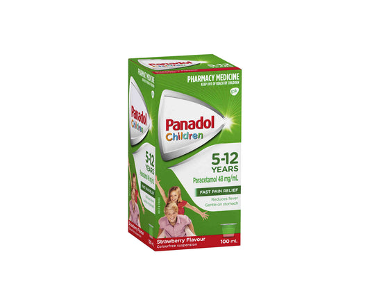 Panadol Children 5-12 Years Strawberry 100mL