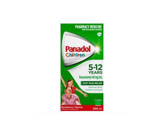 Panadol Children 5-12 Years Strawberry 200mL