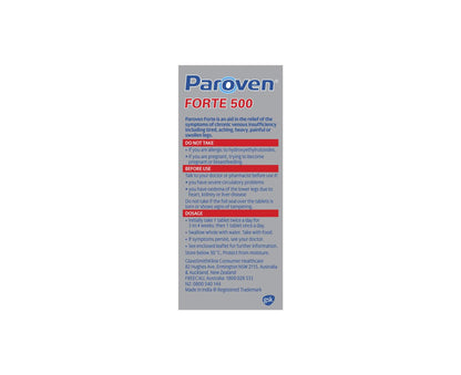 Paroven Forte Tablets 60