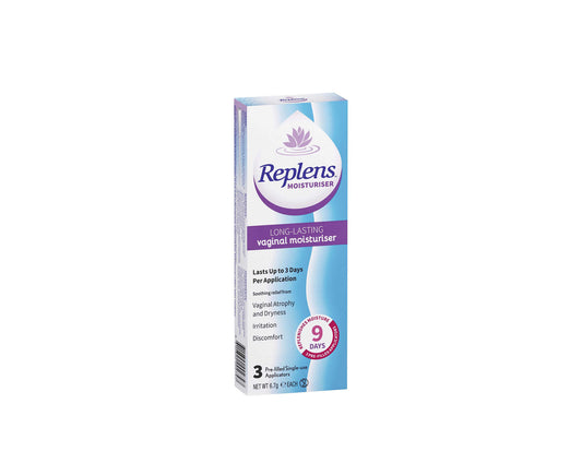 Replens Vaginal Moisturiser 3 Pack