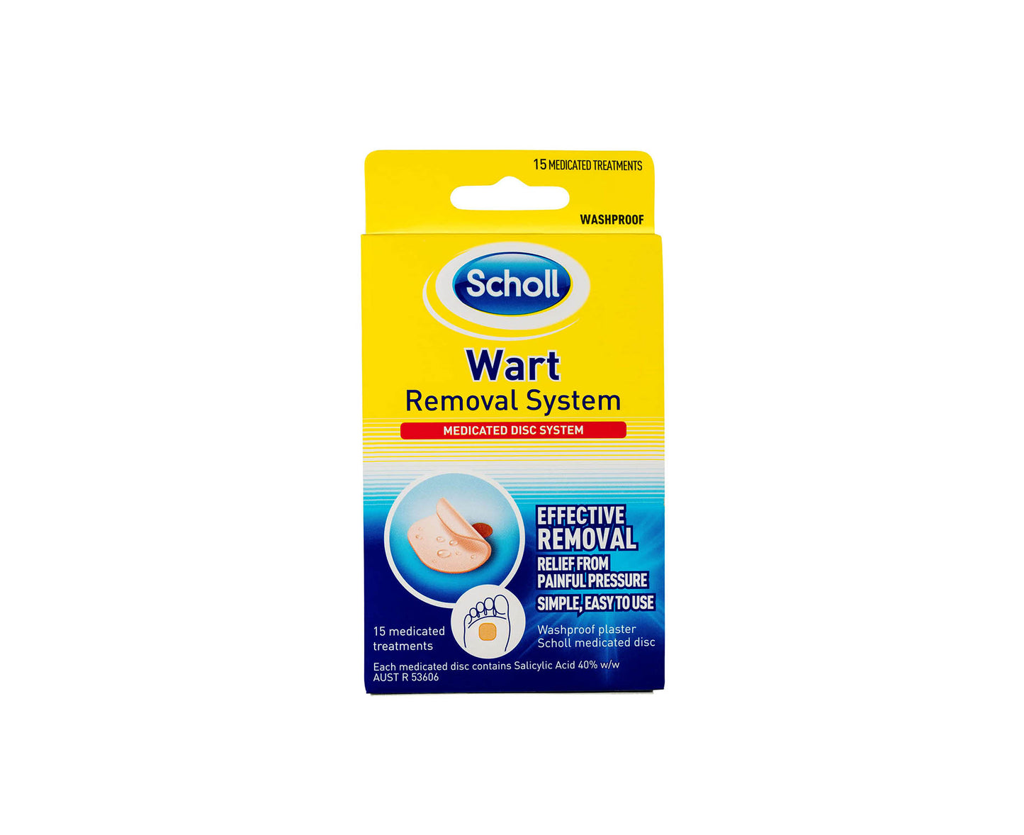 Scholl Corn Washproof Removal Plasters 8 Pack