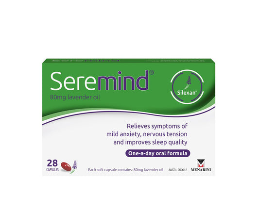 Seremind Lavendar Oil 80mg Capsules 28