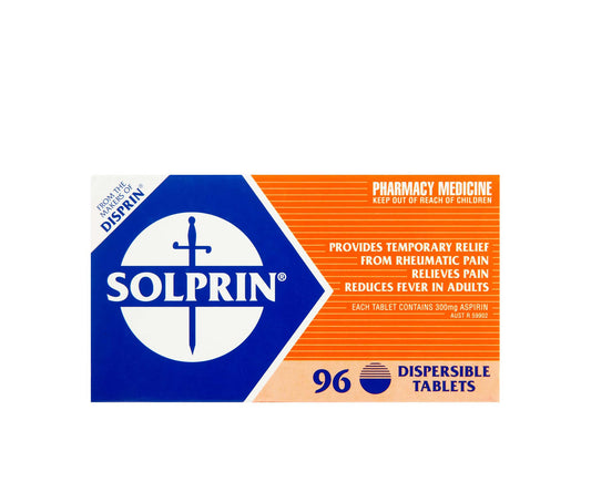 Solprin 300mg Tablets 96