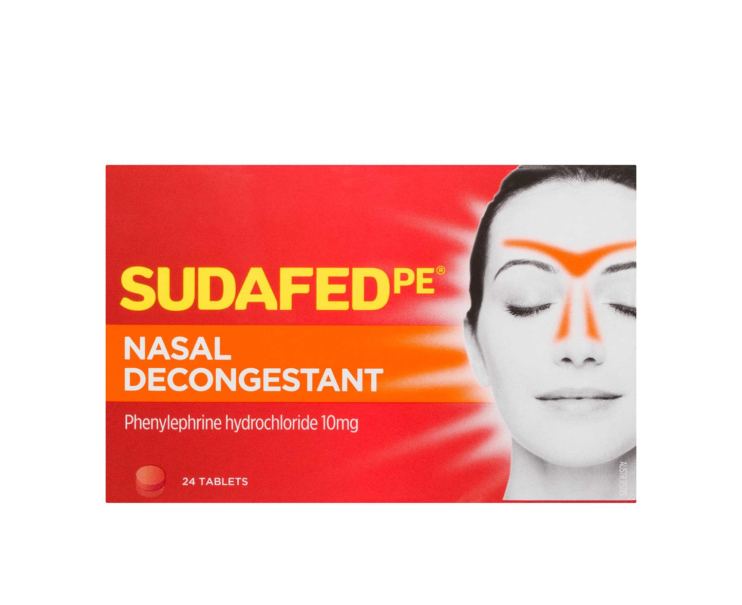 Sudafed PE Nasal Decongestant Tablets 24