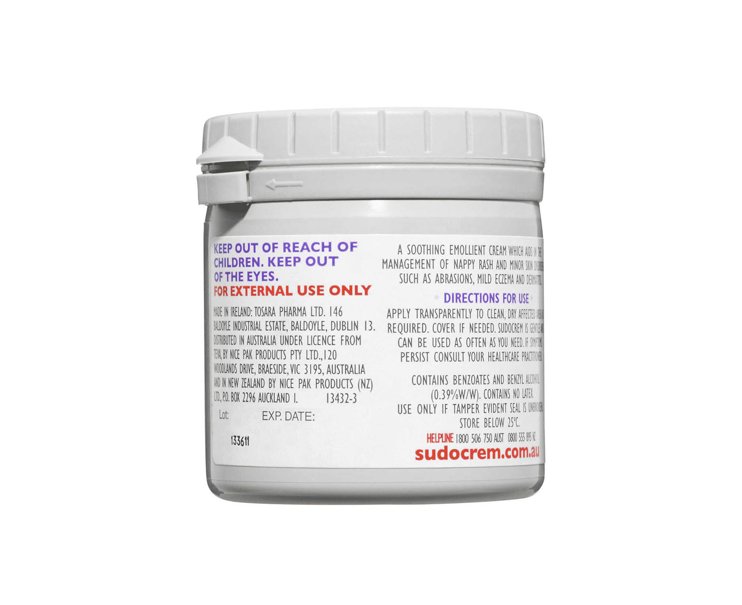 Sudocrem Healing Cream 125g