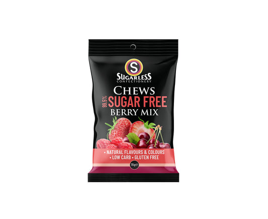 Sugarless Co Berries Mix Chews 70g