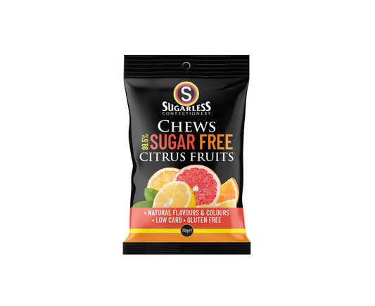 Sugarless Co Citrus Fruit Chews 70g