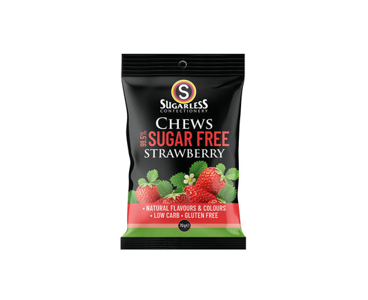 Sugarless Co Strawberry Chews 70g