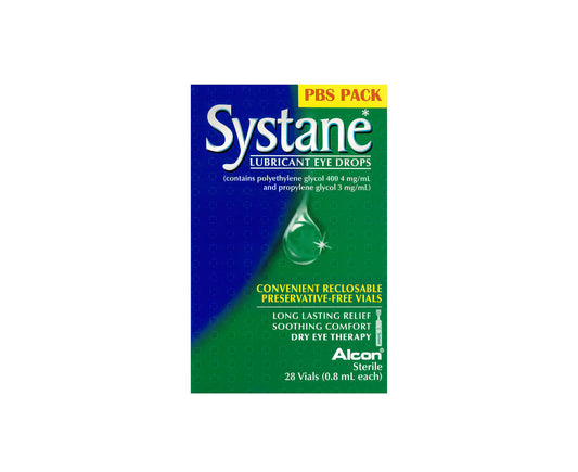 Systane Lubricant Eye Drops 0.8mL 28 Pack