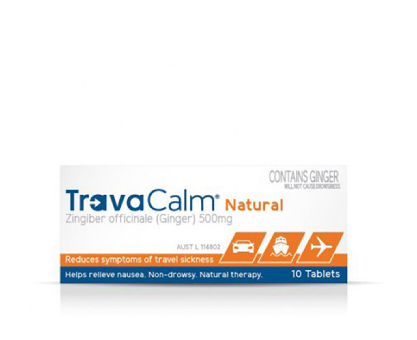TravaCalm Natural Tablets 10