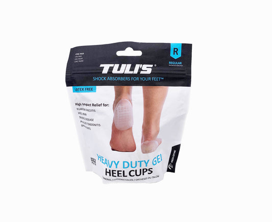 Tuli's Heavy Duty Gel Heel Cups Regular
